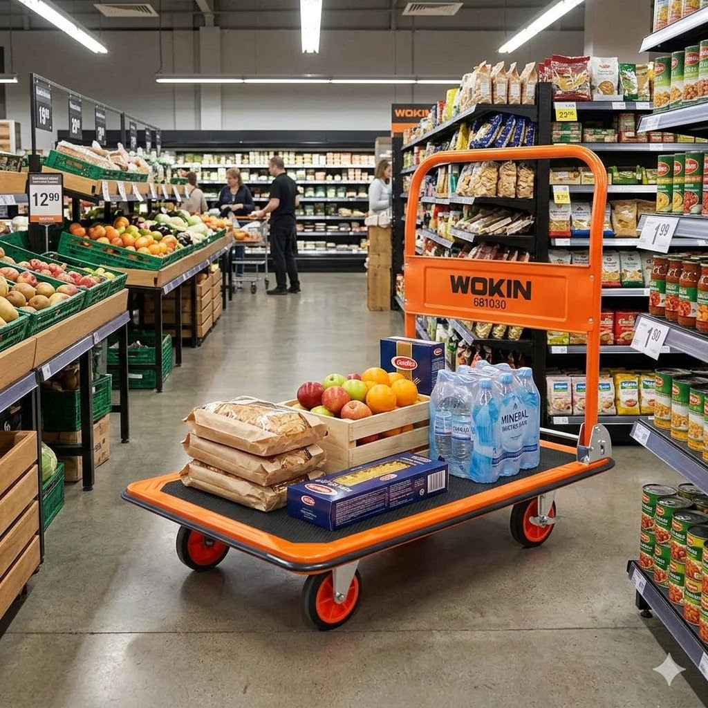 Chariot Plate-Forme Pliant 300 kg -Woking Diable Manutention Lourde