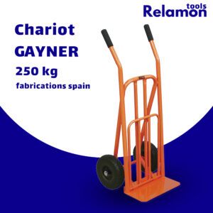Chariot de Manutention Gayner CR-H250 – Charge 250 kg – Roues Pneumatiques